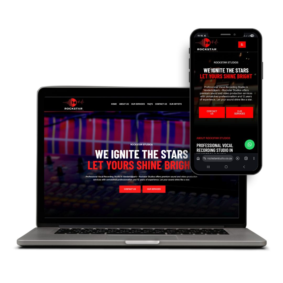 Rockstar Studio website preview