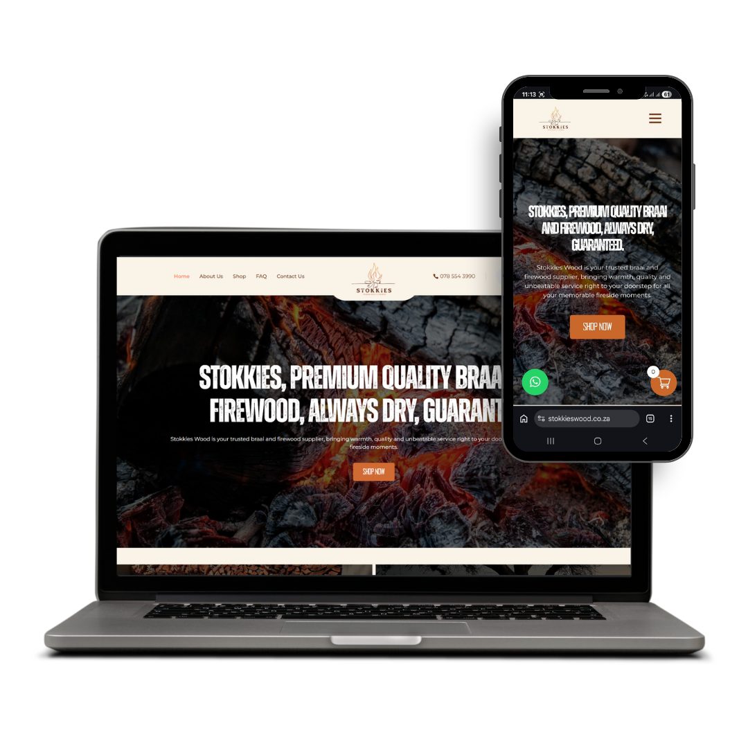 Stokkies Wood website